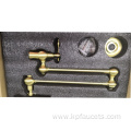 Commercial Wall Kitchen Sink Brass Faucet